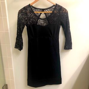 Free People dress, xs, black lace